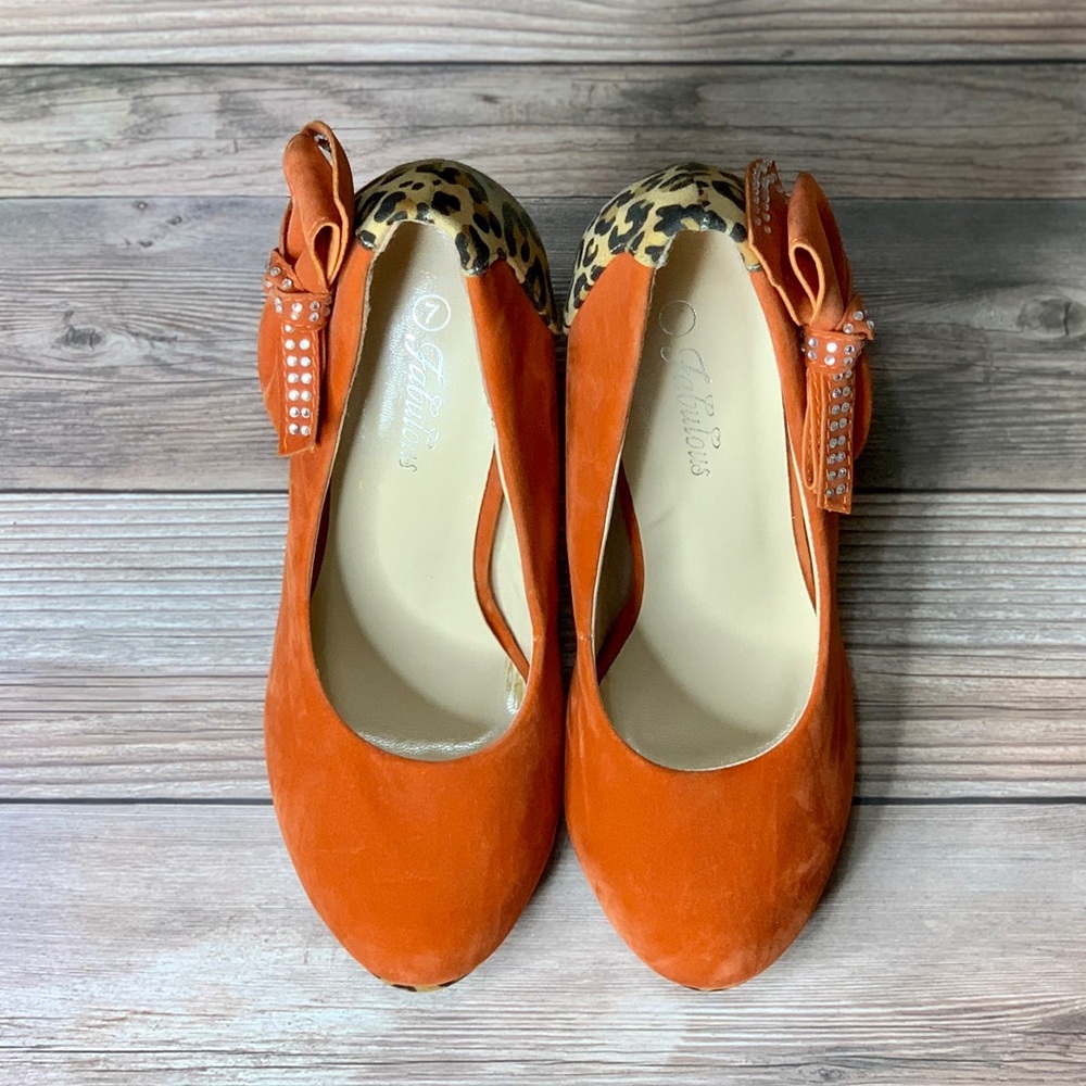 Fabulous Orange heels